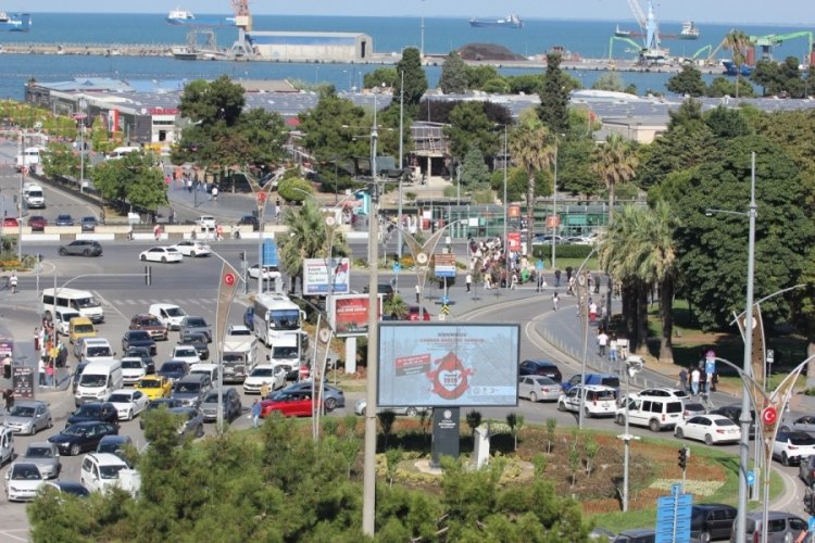 Samsun'da trafiğe kayıtlı araç sayısı 519 bini geçti 