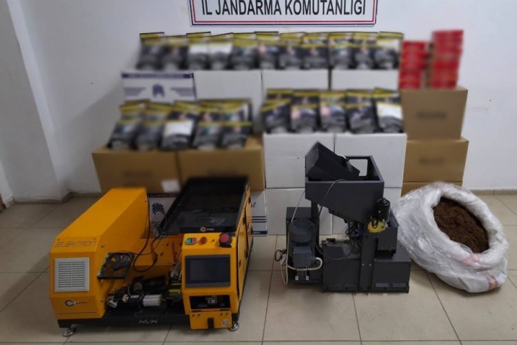 Aydın'da kaçak tütün operasyonu