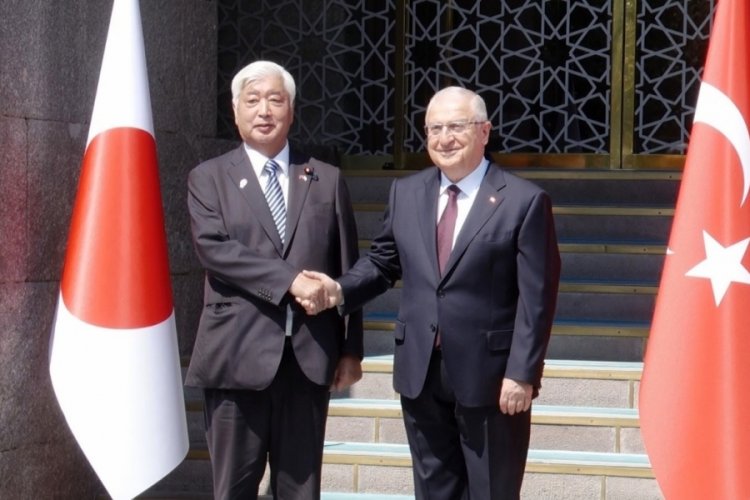 Milli Savunma Bakanı Güler, Japonya Savunma Bakanı ile bir araya geldi