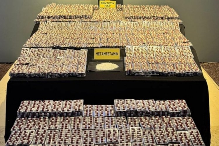 Malatya'da dev uyuşturucu operasyonunda 26 bin hap ele geçirildi