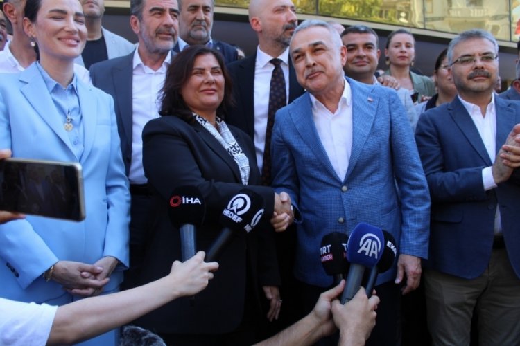 AK Parti teşkilatından Aydın Büyükşehir Belediyesi 'Hayırlı olsun' ziyareti