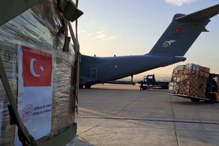 Türkiye, Gazze'ye 101 bin 271 ton insani yardım malzemesi ulaştırdı 