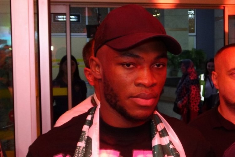 Konyaspor'un yeni transferi Jackson Muleka, Konya'ya geldi 