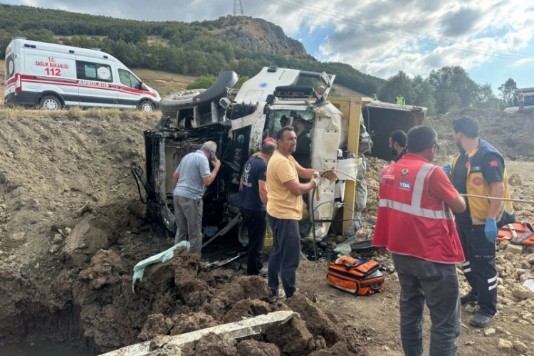 Korkutan kaza: 1 ağır yaralı