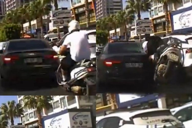 Motosiklet kazaları kamerada