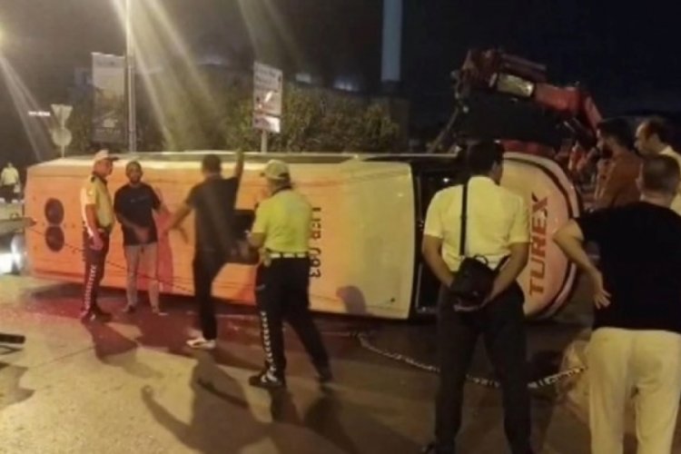 Aşırı hız kazaya neden oldu: 10 yaralı