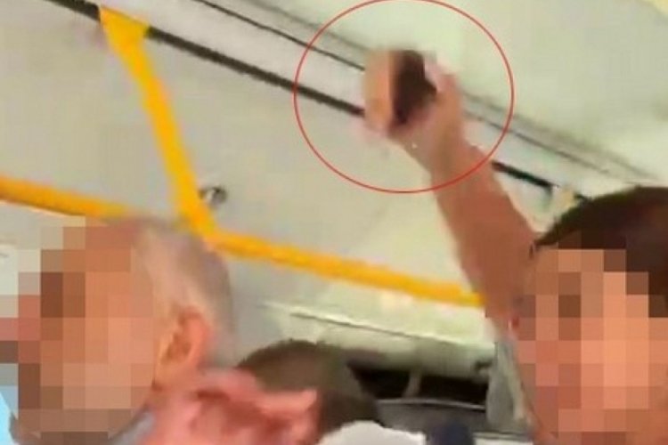 İETT otobüs şoförü ile yolcu arasında biber gazlı kavga