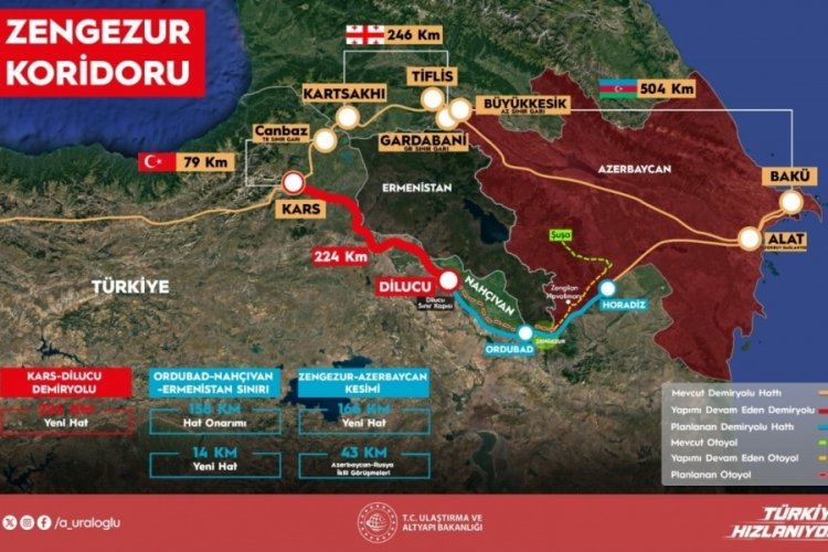 Zengezur Koridoru'nda tarihi adım