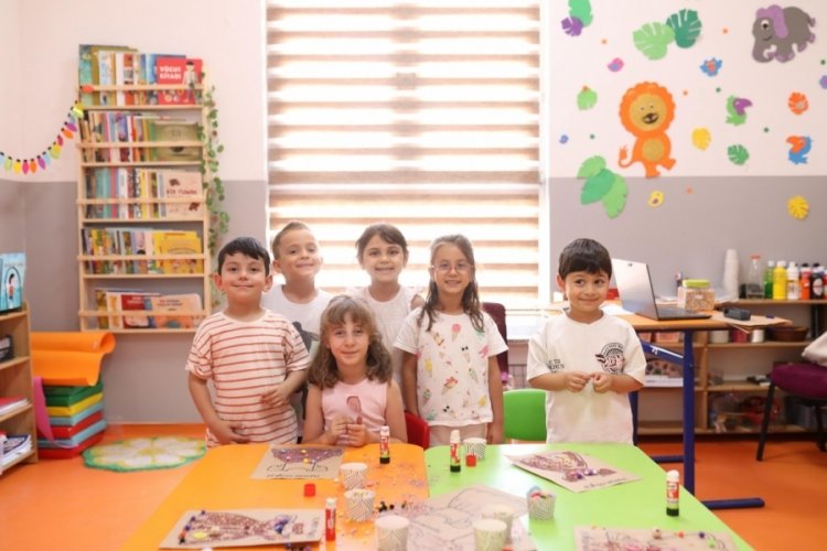Gemlik Belediyesi'nden çocuklara yaz okulu