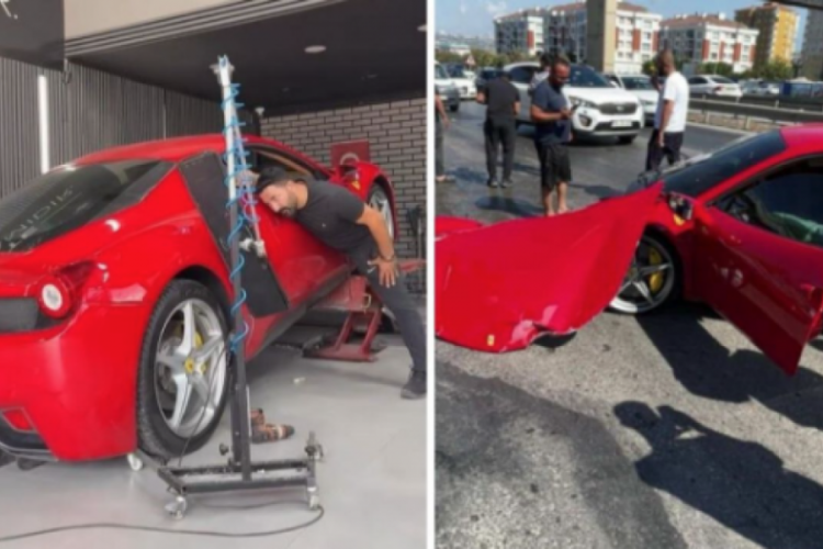 Türkiye'nin konuştuğu Ferrari satıldı!