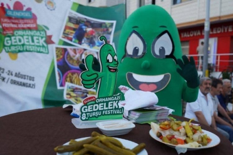 Gedelek turşusu ve Turşu Festivali Yalova'da tanıtıldı 