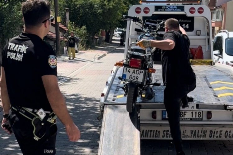 Trafik magandalarını polis tek tek tespit etti