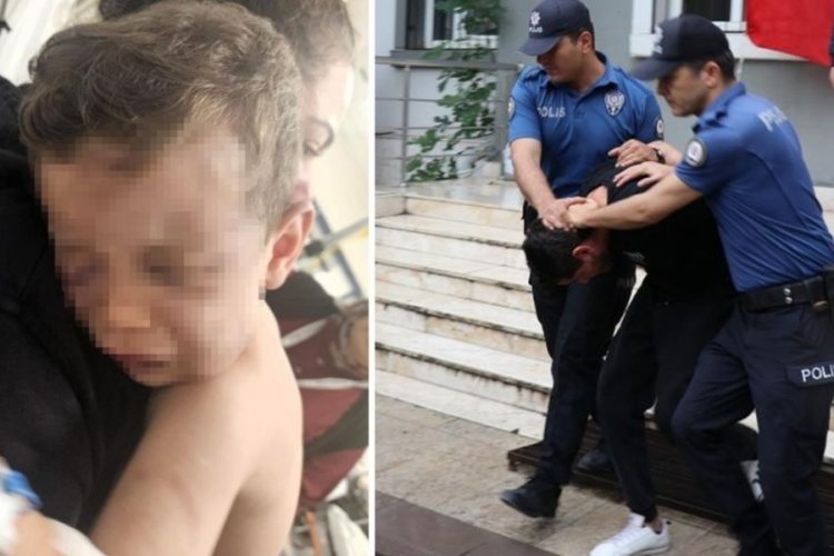2 yaşındaki Aren'i hastanelik etmişti! Mahkemede "serbest kalmak" istedi
