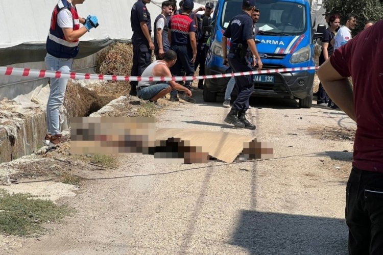 Antalya'da serada cinayet: 2 ölü