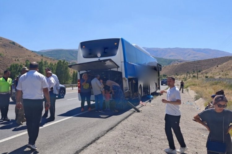 Otobüste feci ölüm! Dinlenme kabininden yola savruldu...