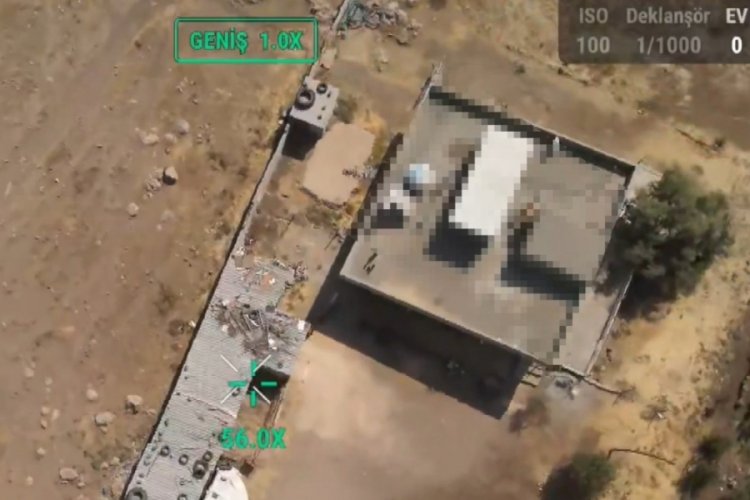 Kaçak elektrik denetimine silahlı müdahale! Dron, uzun namlulu tüfekle düşürüldü...
