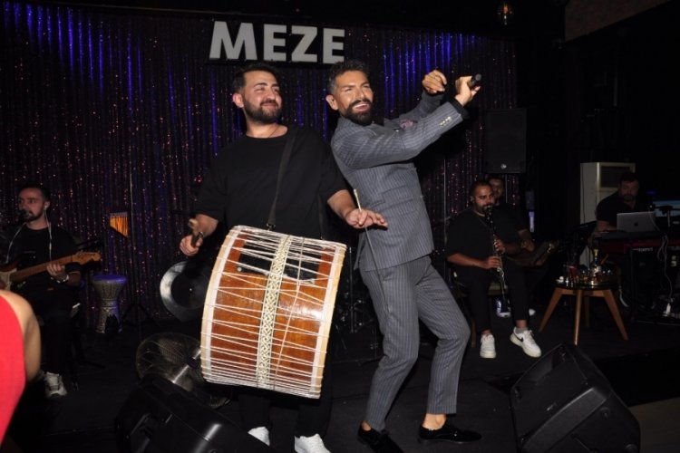 Meze Özlüce'de Mehmet Çevik coşturdu