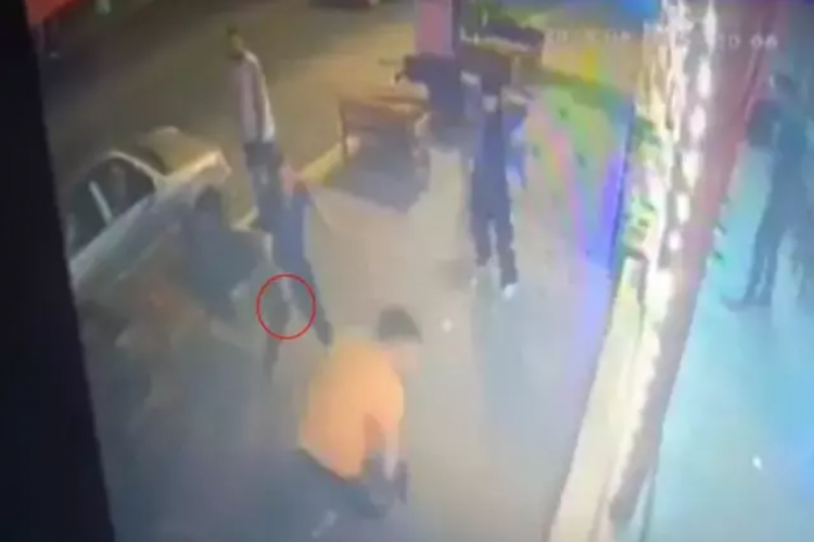 Oda başkanının 2 kişiyi öldürdüğü anlar kamerada