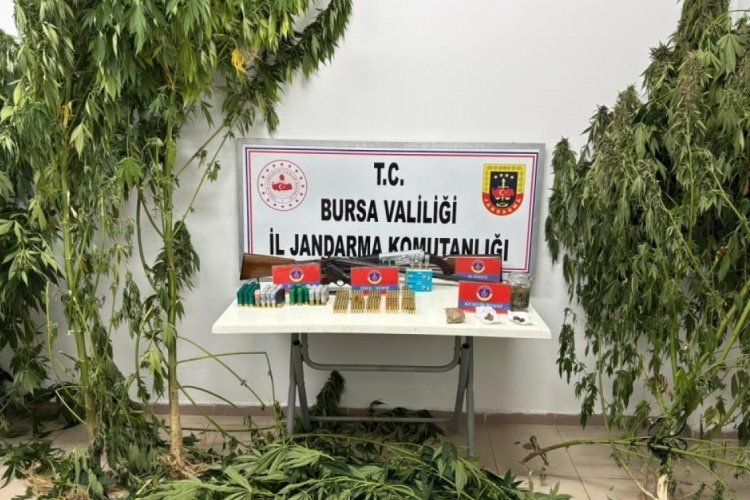 Bursa'da uyuşturucuya darbe! Çok sayıda mühimmat ele geçirildi