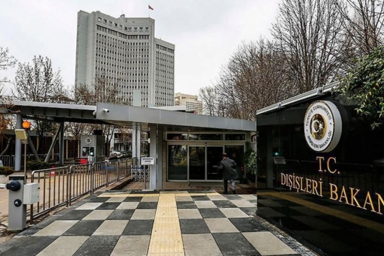 Dışişleri Bakanlığı'ndan İsrail'e tepki!