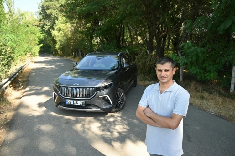Yapamazsın diyenlere inat Togg'la balkan turu yaptı! Avrupalılar araca hayran kaldı