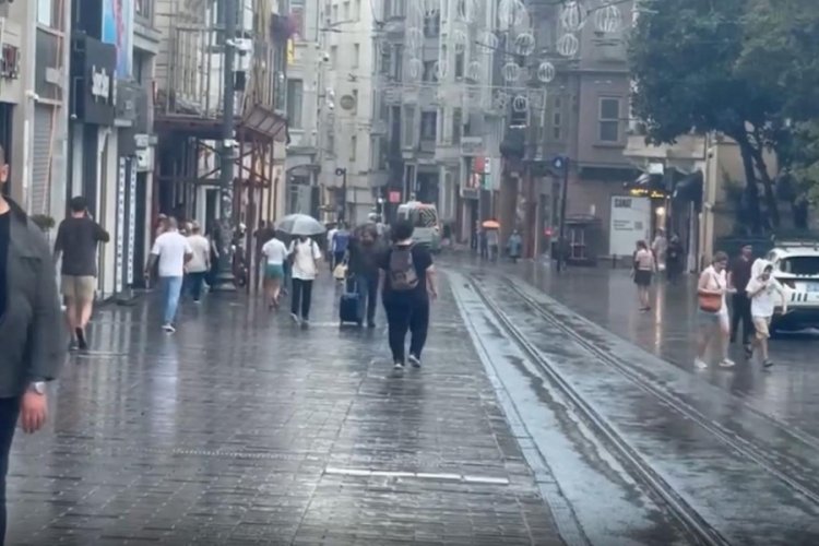 İstanbullular yağışla nefes aldı