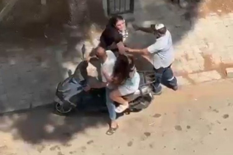 Kızını bıçakla kovaladı! Sebebi şoke etti