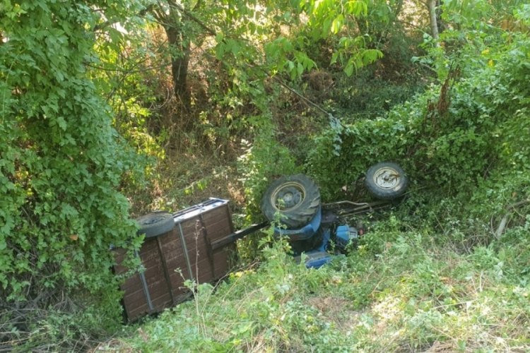 Bursa'da tarlasına gitmek için yola çıkmıştı! Ağır yaralandı