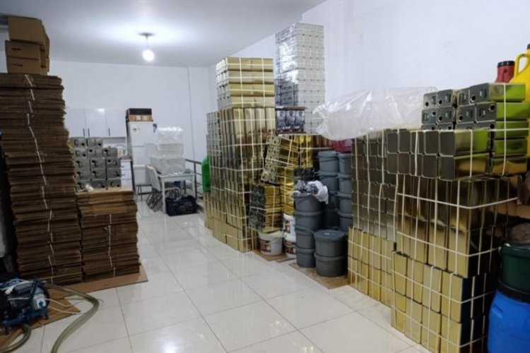 Binlerce litre sahte zeytinyağı!