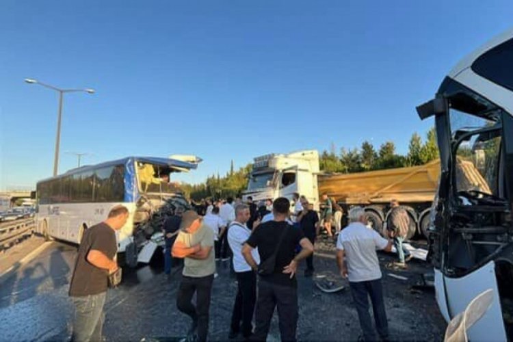 TEM Otoyolu'nda zincirleme kaza: Ölü ve yaralılar var