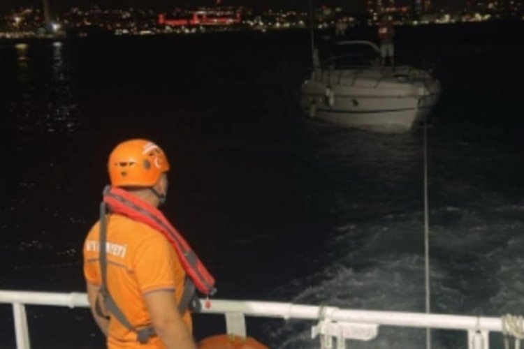 Datça açıklarında tekne sürüklendi! 2 kişi ölümden döndü