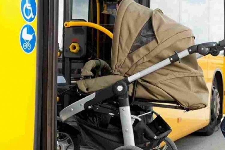 Toplu taşımada bebek arabası kısıtlaması kaldırıldı