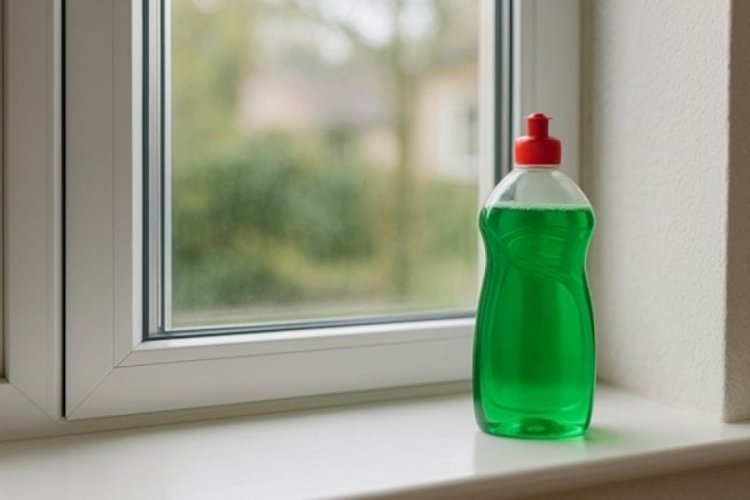 Pencere kenarına bulaşık deterjanı koymanın faydası