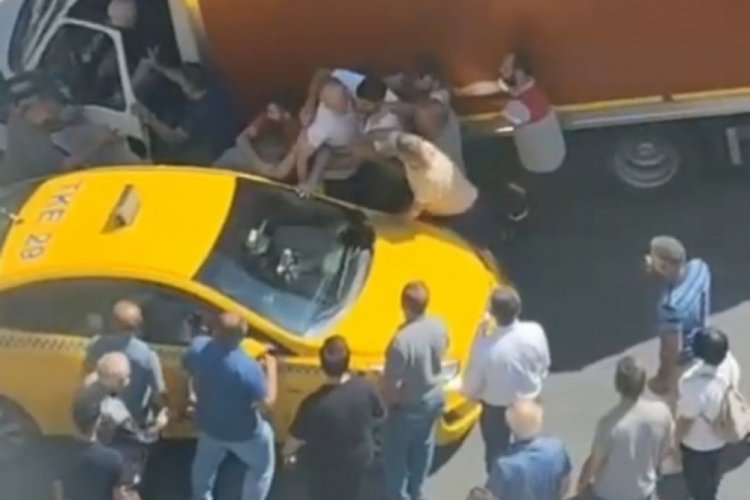 Maltepe'de yol verme kavgası
