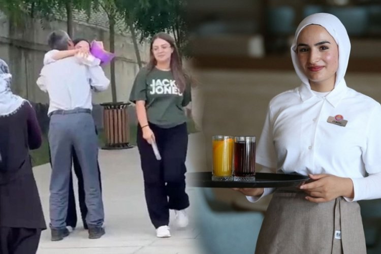 Babası sınav çıkışı çiçeklerle karşılamıştı! Hayalindeki üniversiteyi kazandı