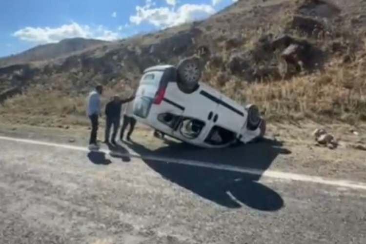 Sarıkamış'ta trafik kazası: 2 yaralı