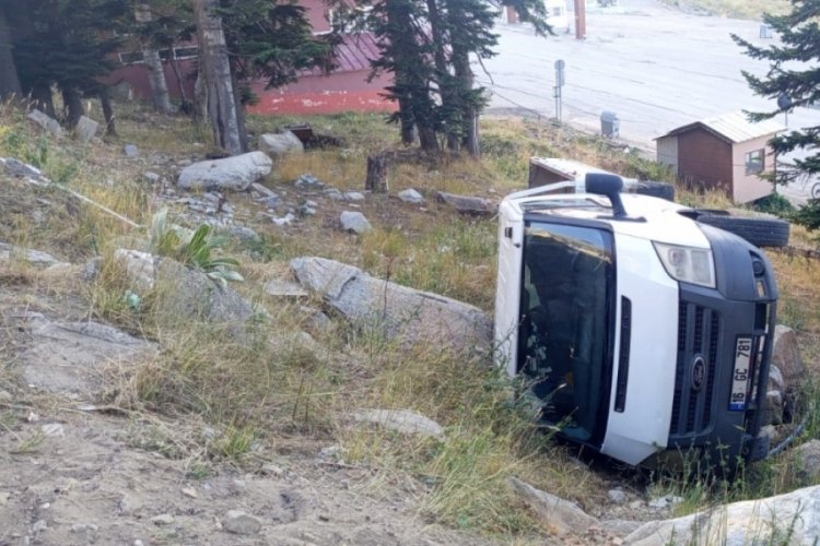 Uludağ'da ölümden döndü