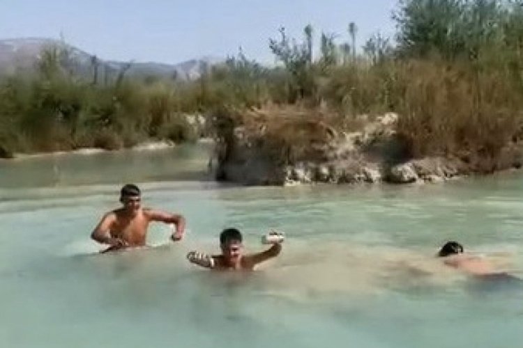 Gölete balıklama atlayan çocuk öldü