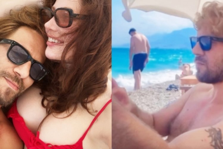 Kaan Taşaner'den aşk dolu tatil paylaşımı