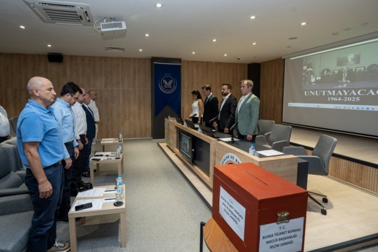 Bursa Ticaret Borsası Meclis Başkanlığına Mustafa Aksu seçildi