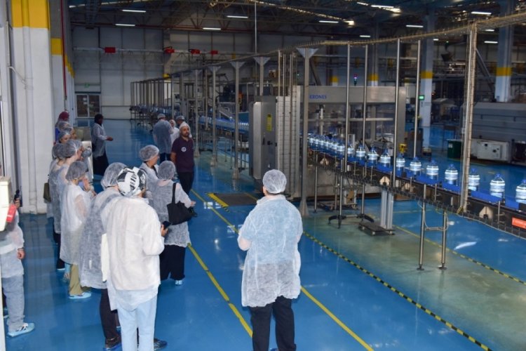 Gençlerden Bursa Su'ya teknik gezi