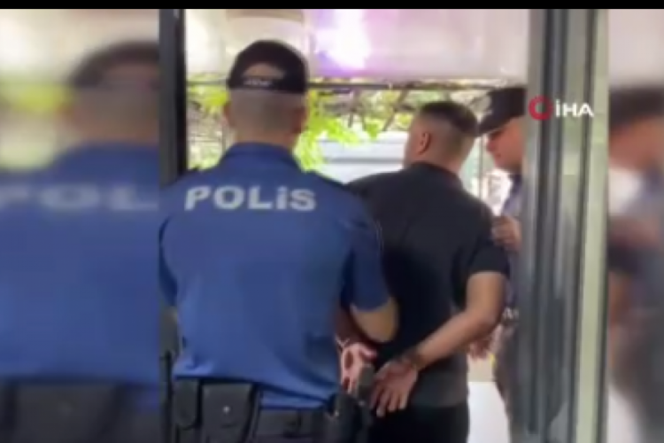 İzmir'de polisi darp eden saldırgan tutuklandı