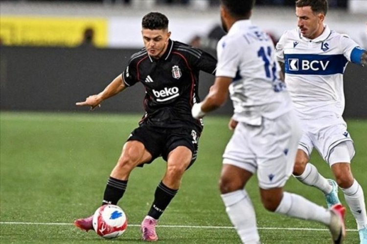 Beşiktaş'ın Lausanne maçı öncesi son antrenmanında sürpriz eksik