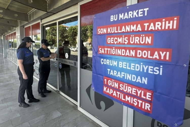 Zincir markette skandal! Günü geçmiş ürünleri satmışlar