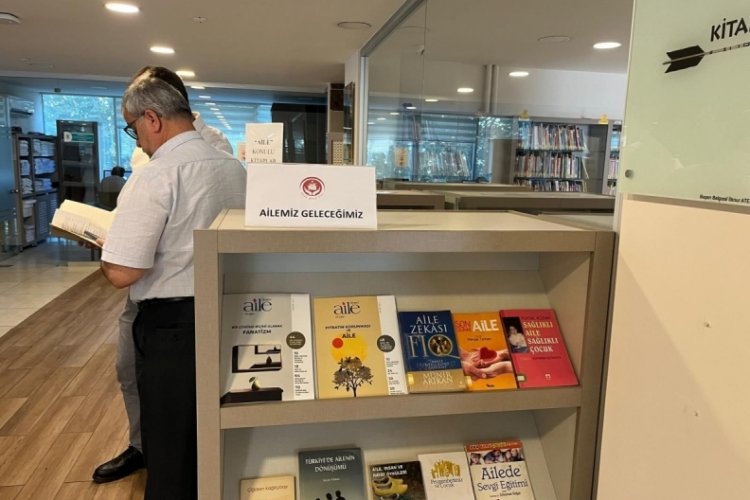 Bursa'da "aile kitaplığı" oluşturuldu