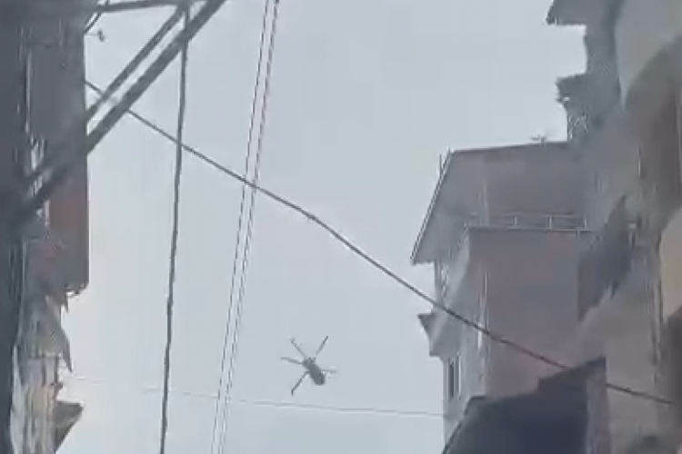 Bursa semalarındaki helikopterin sırrı çözüldü!