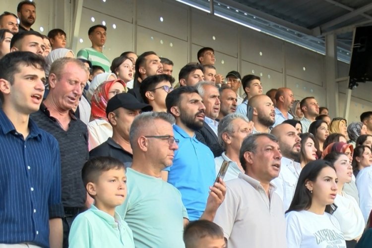 Bursa Işıklar Jandarma Astsubay Meslek Yüksekokulu'nda mezuniyet töreni...