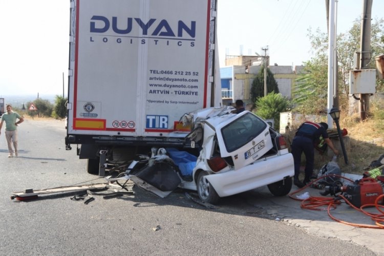 Korkunç trafik kazasında 2 kuzen hayatını kaybetti!