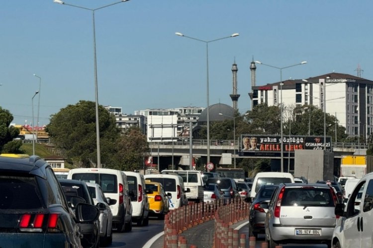 Bursa'da trafik durma noktasına geldi!