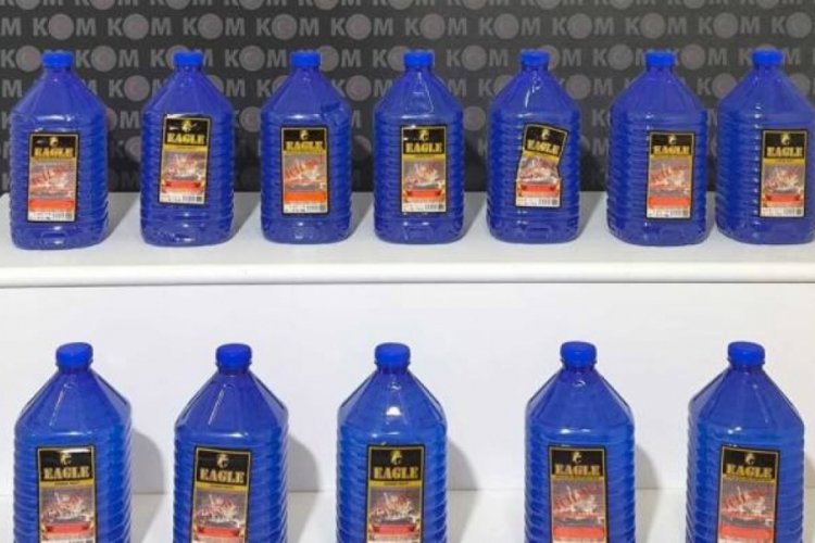 60 litre ele geçirildi: Kaçak üreteceklerdi